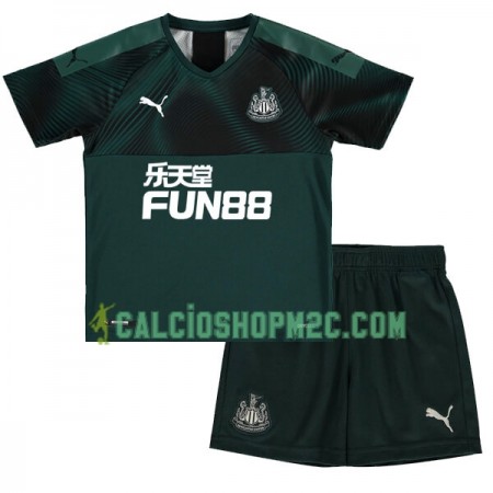 Newcastle United Bambino Maglia Trasferta 2019/2020 Manica Corta (+ Pantaloncini)